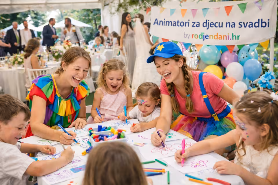 Animatori za djecu na svadbi
