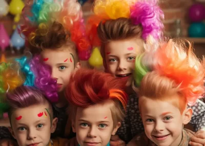 Dječji rođendani | Lude frizure u boji